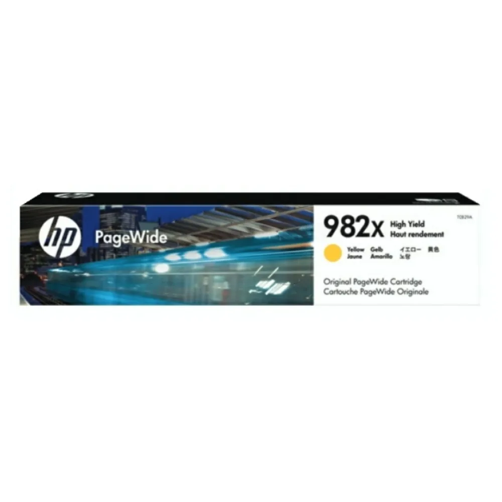Original HP T0B29A / 982X Druckkopfpatrone gelb