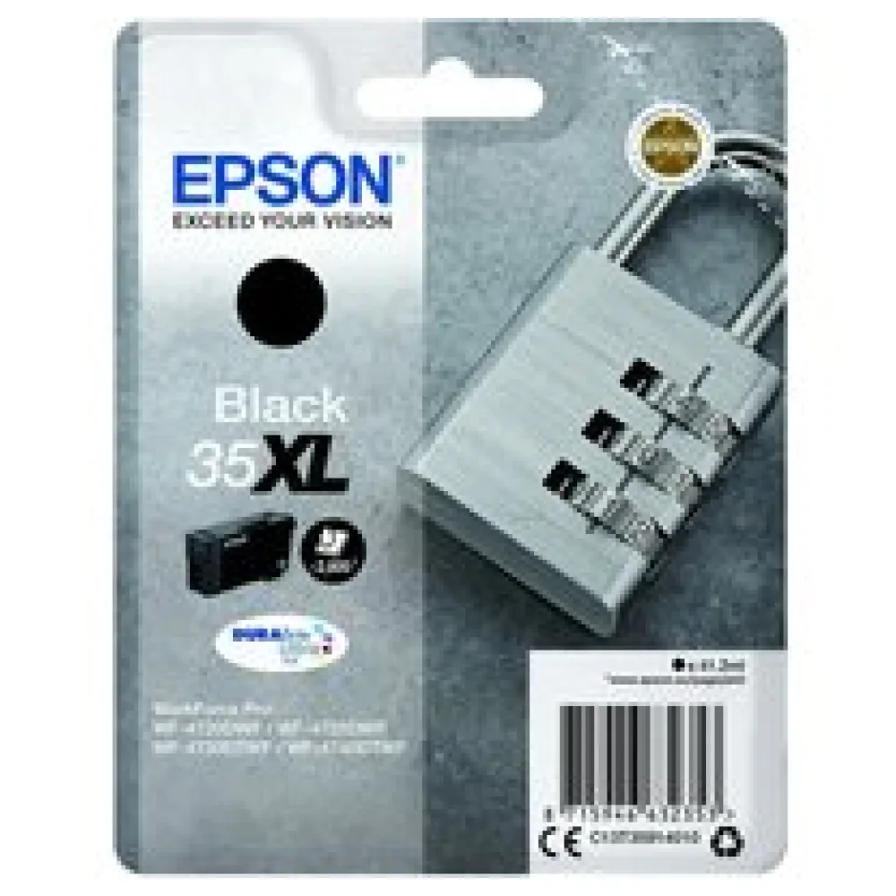 Original Epson C13T35914010 / 35XL Tintenpatrone schwarz – Bild 2