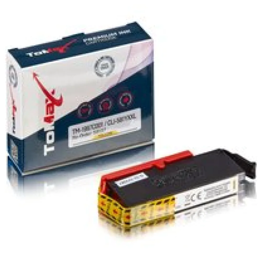 ToMax Premium ersetzt Canon 1997C001 / CLI-581YXXL Tintenpatrone, gelb – Bild 2