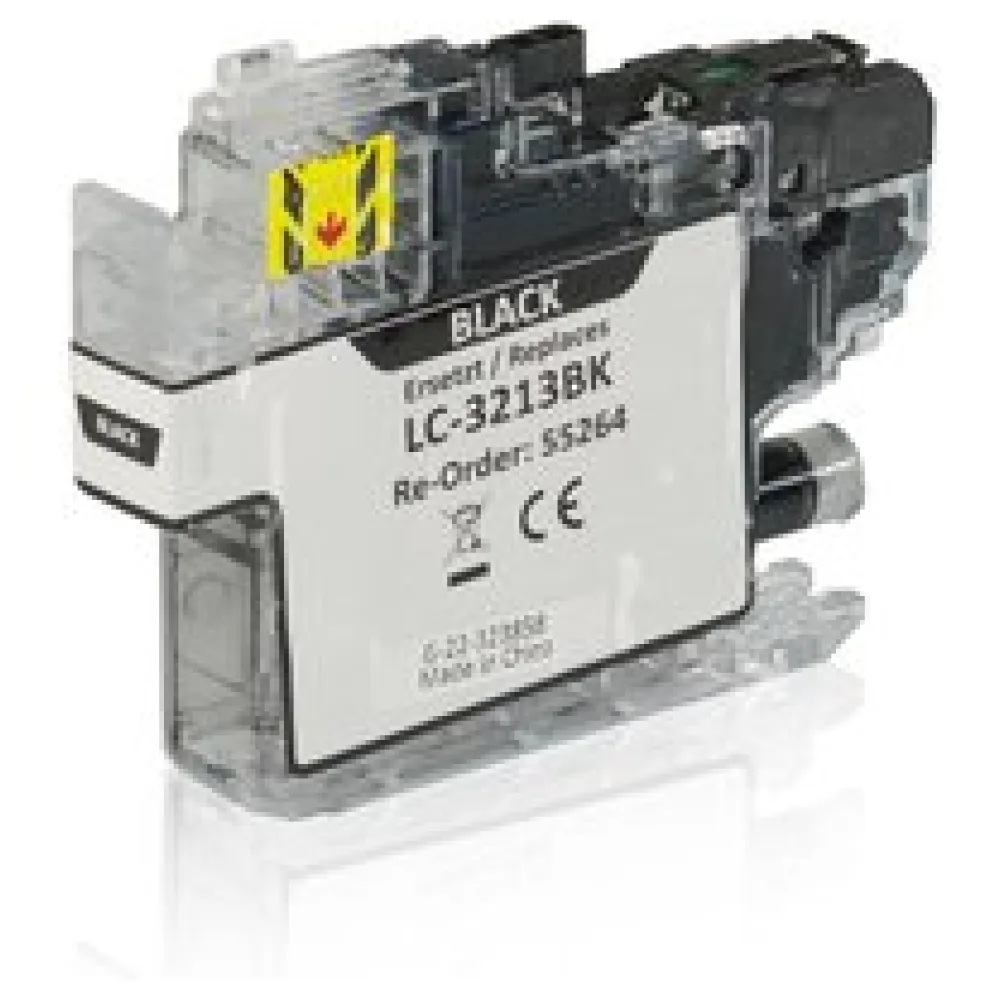 Kompatibel zu Brother LC-3213BK Tintenpatrone, schwarz – Bild 2