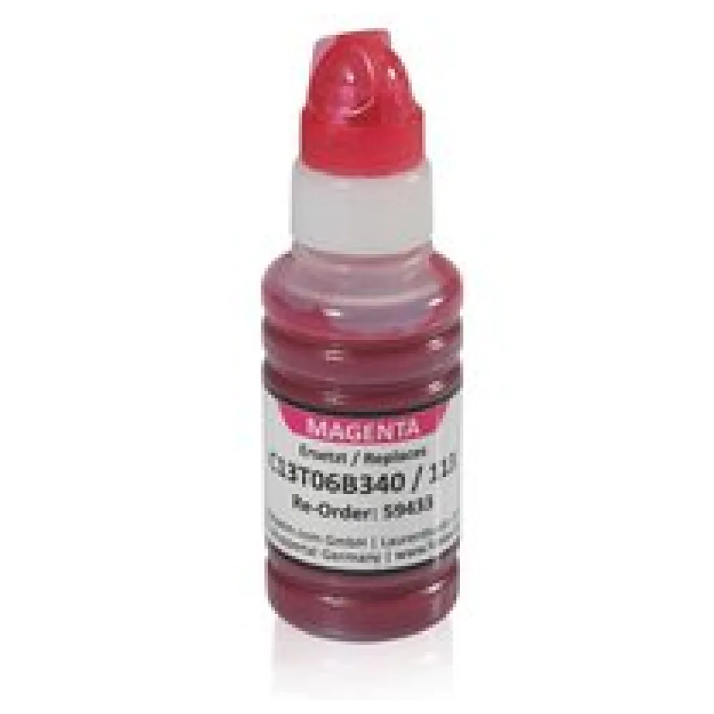 Kompatibel zu Epson C13T06B340 / 113 Tintenflasche, magenta – Bild 2