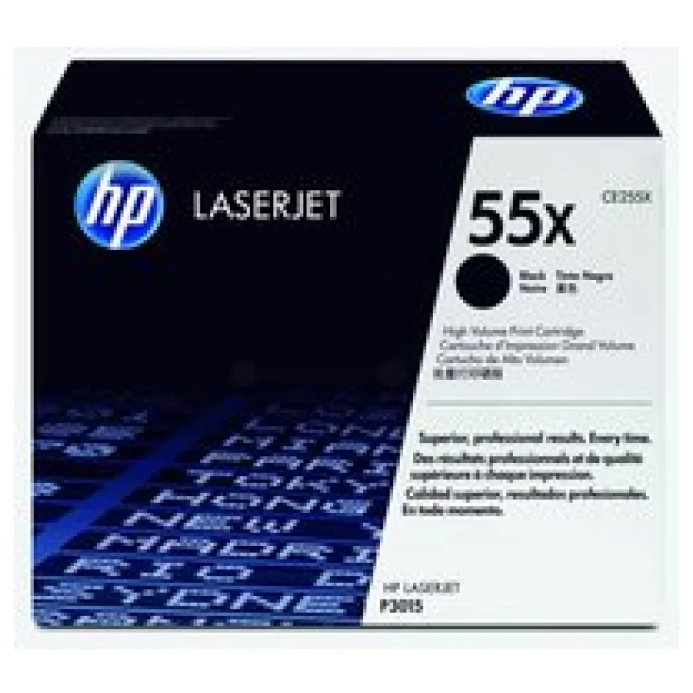 Original HP CE255X / 55X Toner schwarz – Bild 2