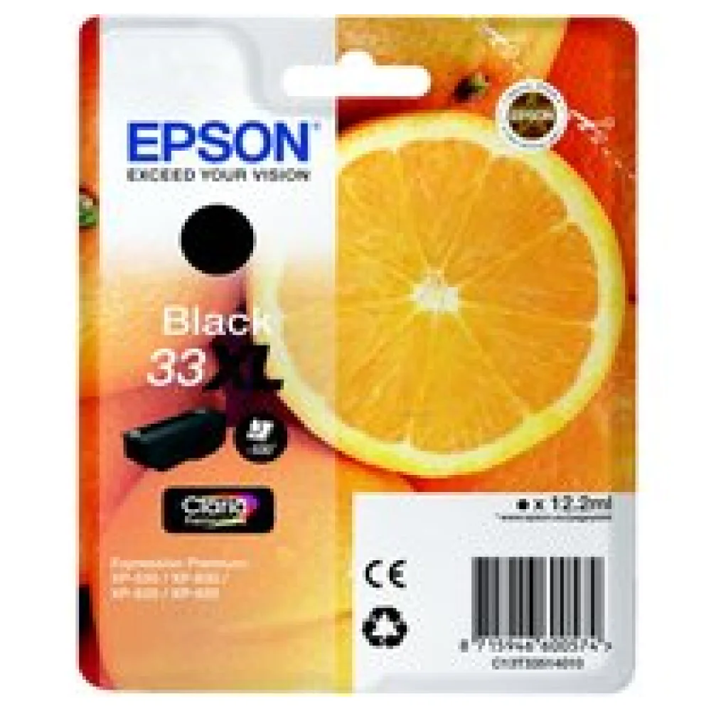 Original Epson C13T33514012 / 33XL Tintenpatrone schwarz – Bild 2