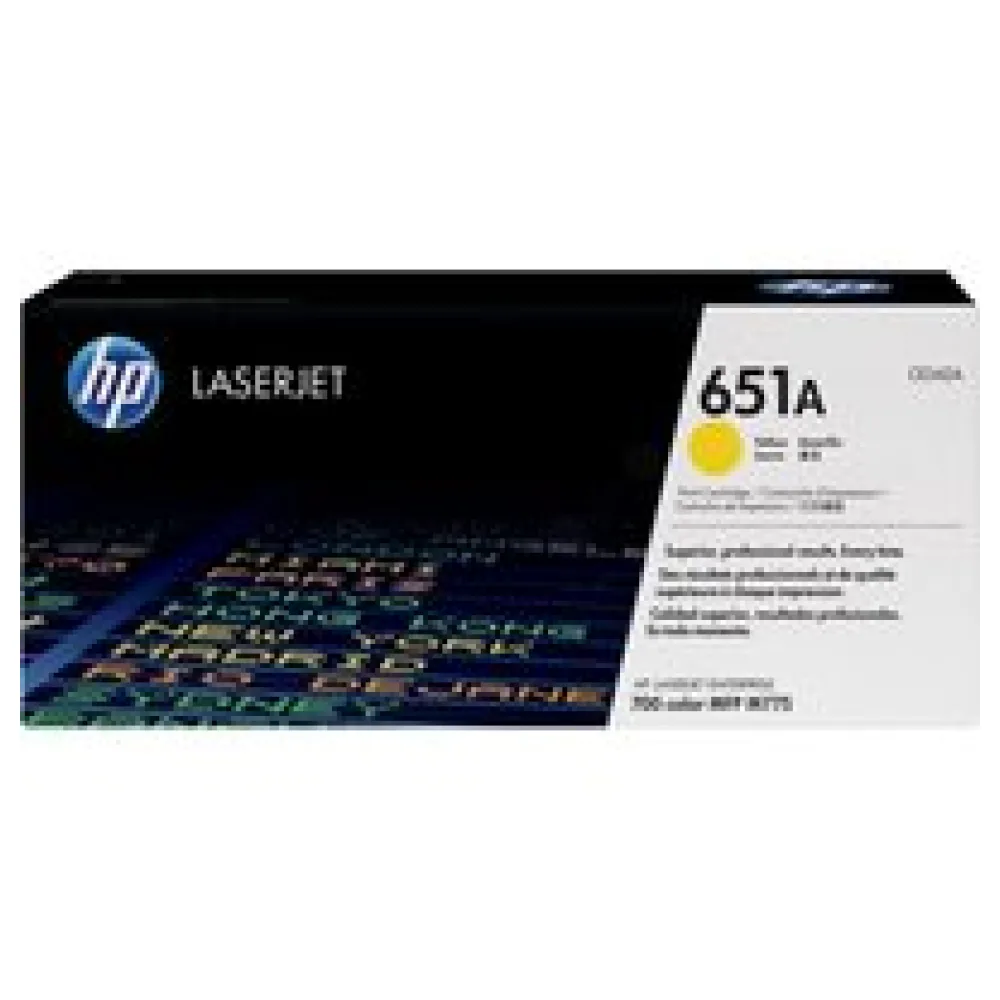 Original HP CE342A / 651A Toner gelb – Bild 2