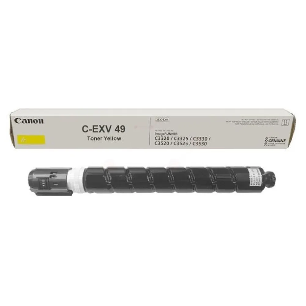 Original Canon 8527B002 / CEXV49 Toner gelb