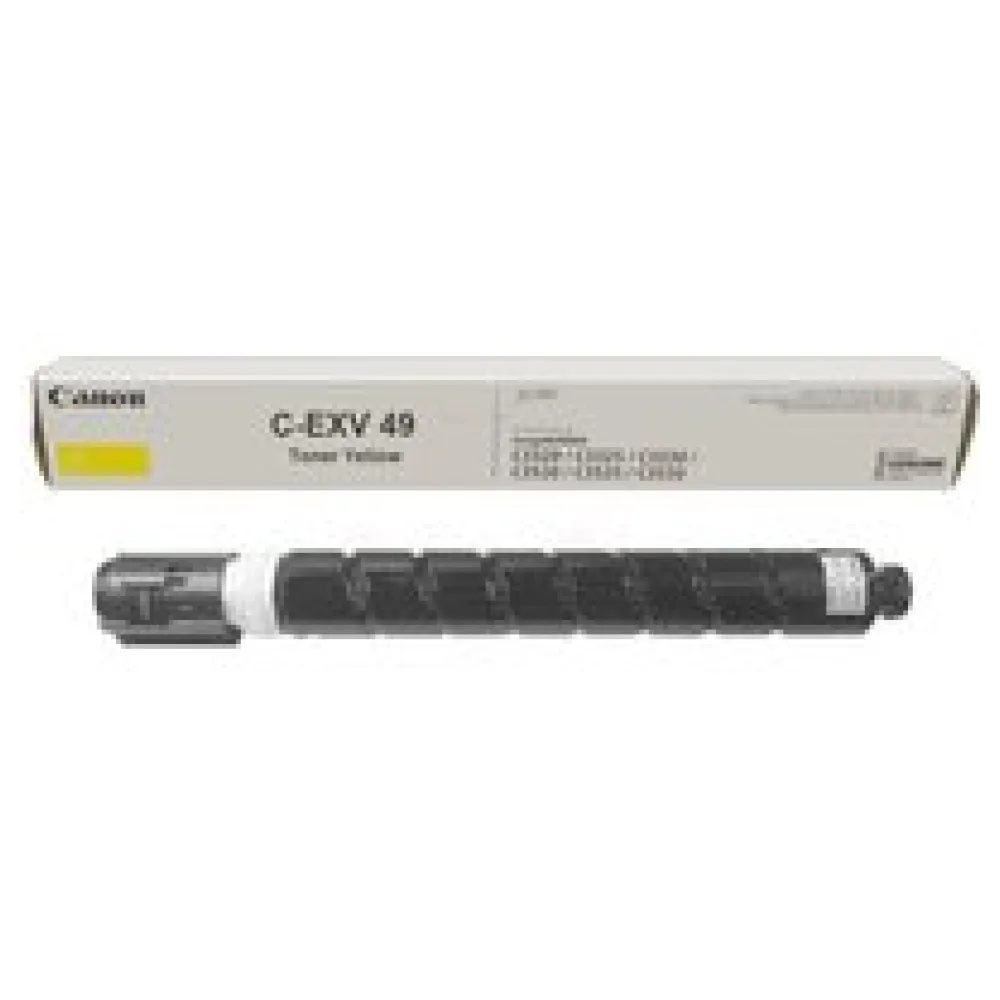 Original Canon 8527B002 / CEXV49 Toner gelb – Bild 2