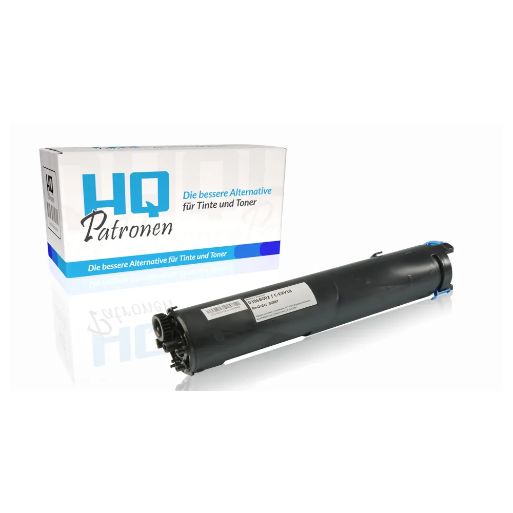 Kompatibel zu Canon 0386B002 / C-EXV18 Tonerkartusche, schwarz