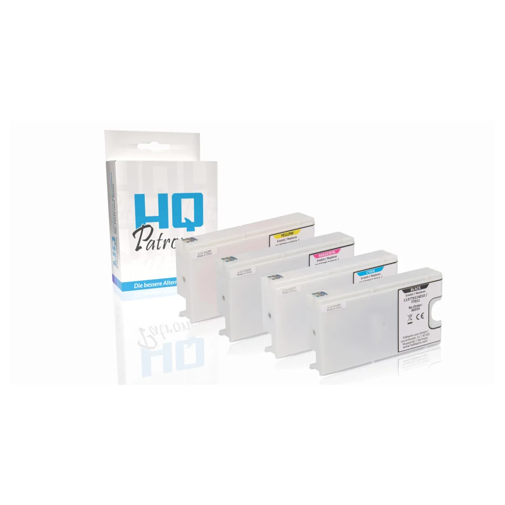 Multipack kompatibel zu Epson C 13 T 70114010 enthält 4x Tintenpatrone