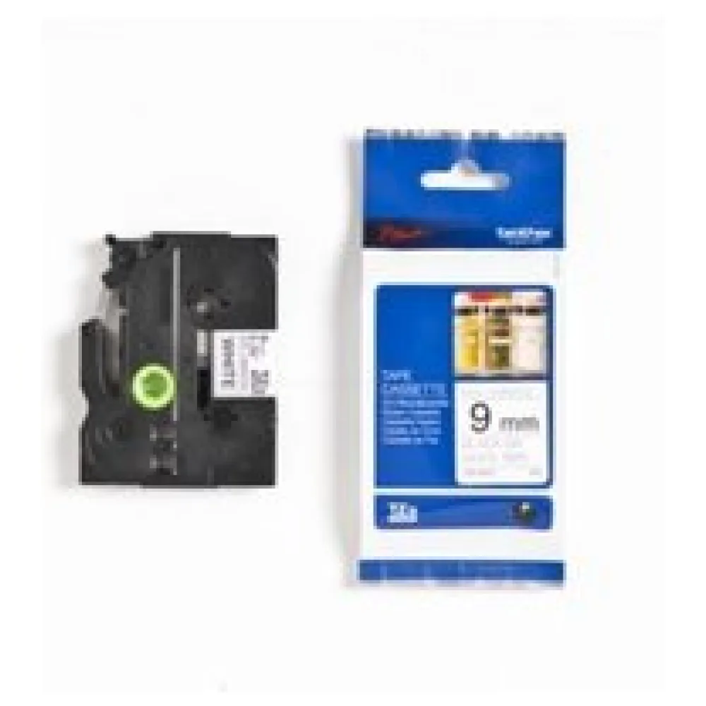 Original Brother TZEN221 P-Touch Farbband schwarz auf weiß Laminat 9mm x 8m – Bild 2