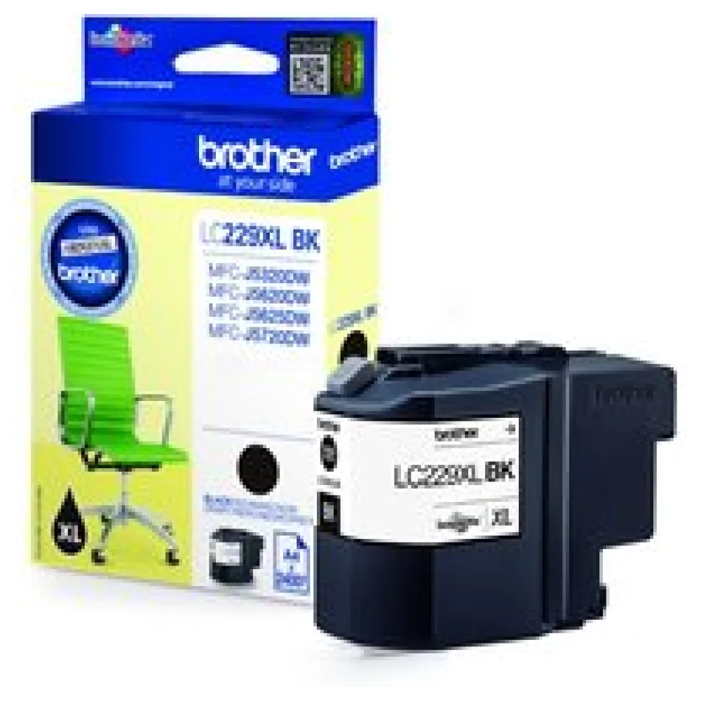 Original Brother LC229XLBK Tintenpatrone schwarz – Bild 2