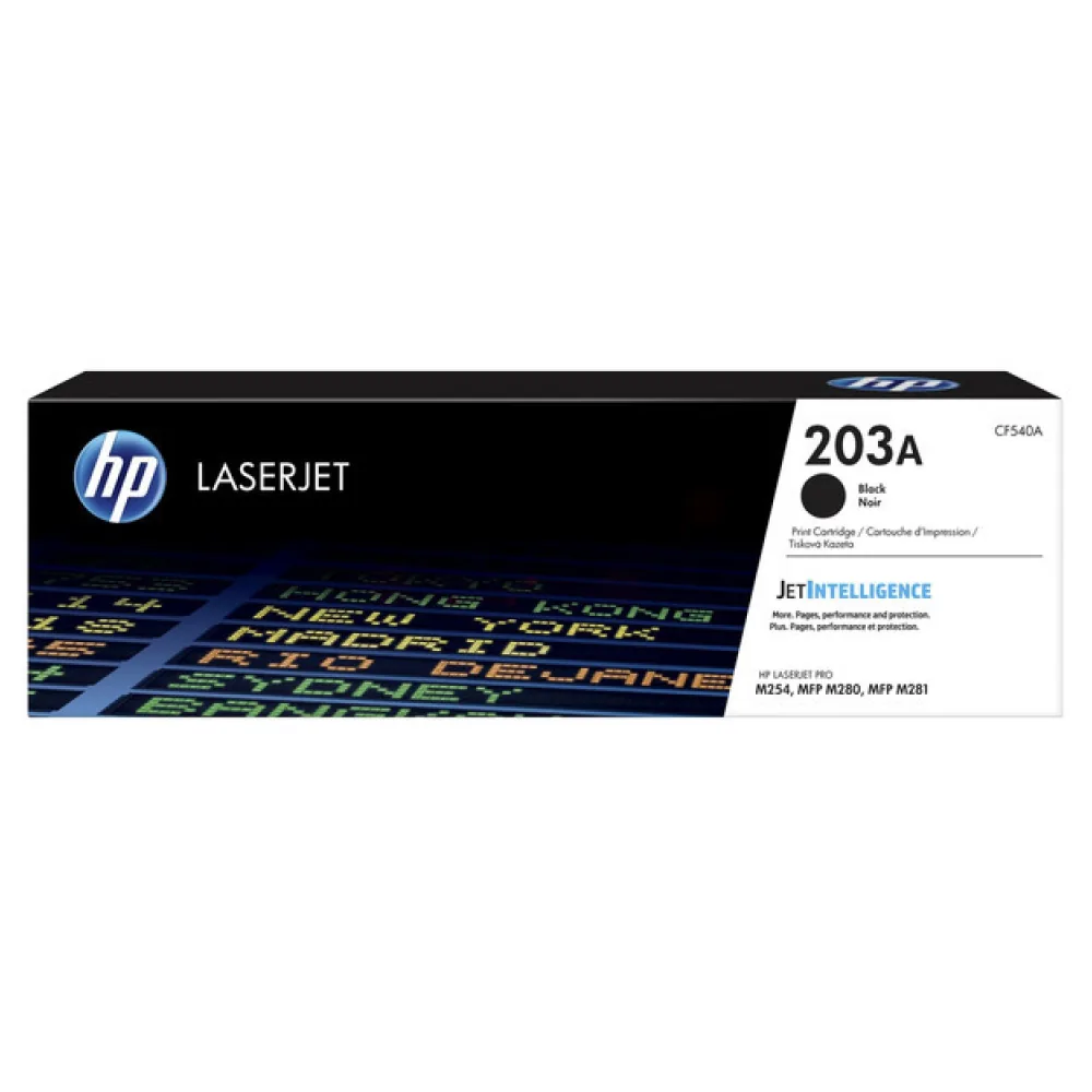 Original HP CF540A / 203A Toner schwarz