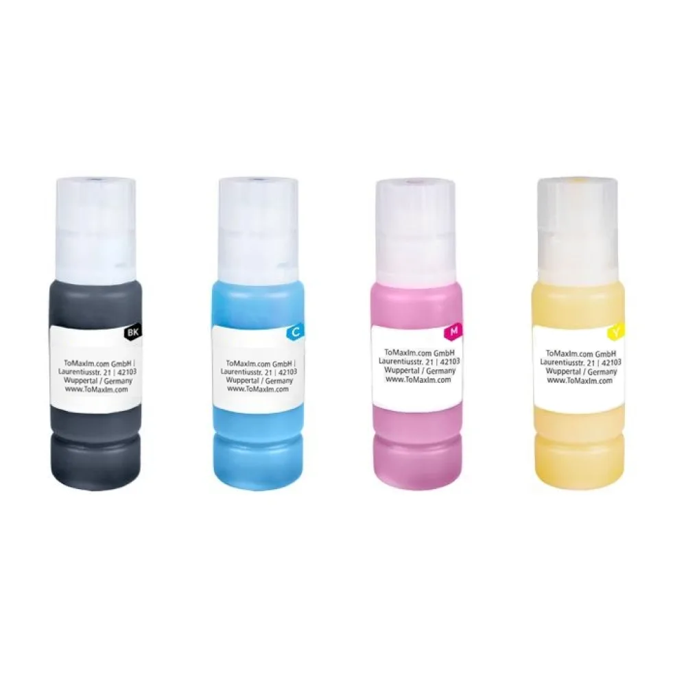 Multipack kompatibel zu Canon 0663C001 / GI490 enthält 4x Tintenflasche