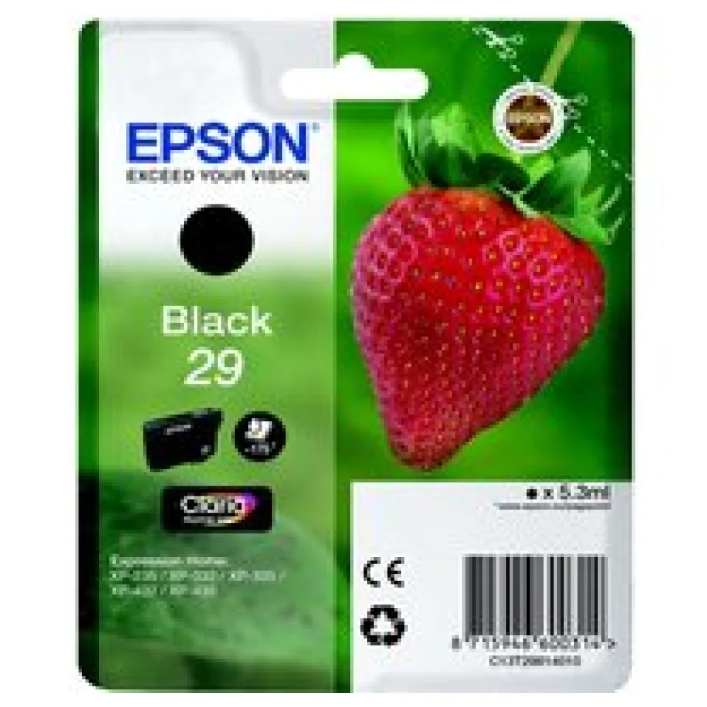 Original Epson C13T29814012 / 29 Tintenpatrone schwarz – Bild 2