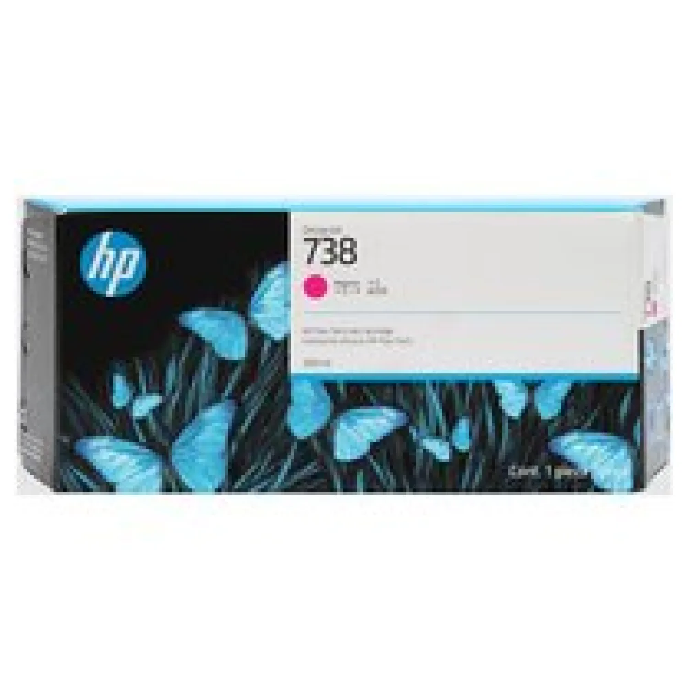 Original HP 676M7A / 738 Tintenpatrone magenta – Bild 2