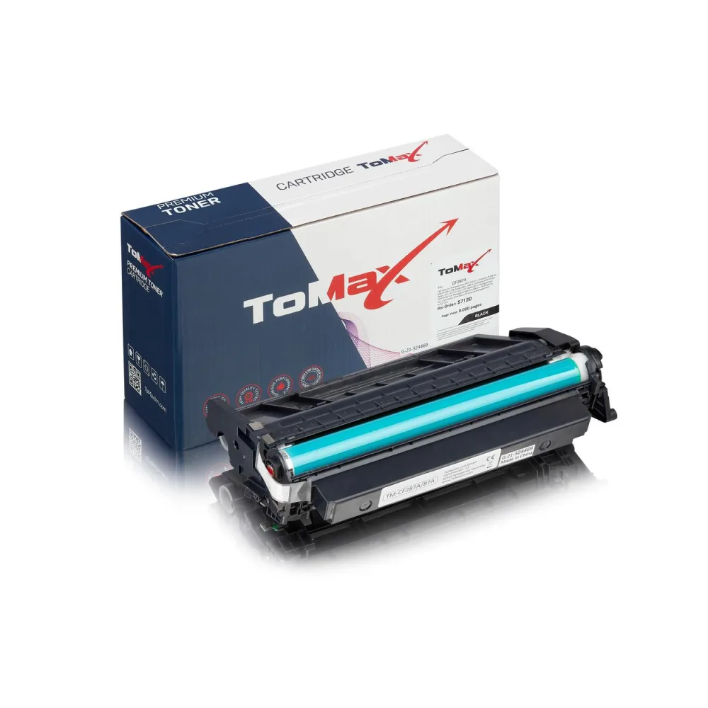 ToMax Premium ersetzt HP CF287A / 87A Toner, schwarz