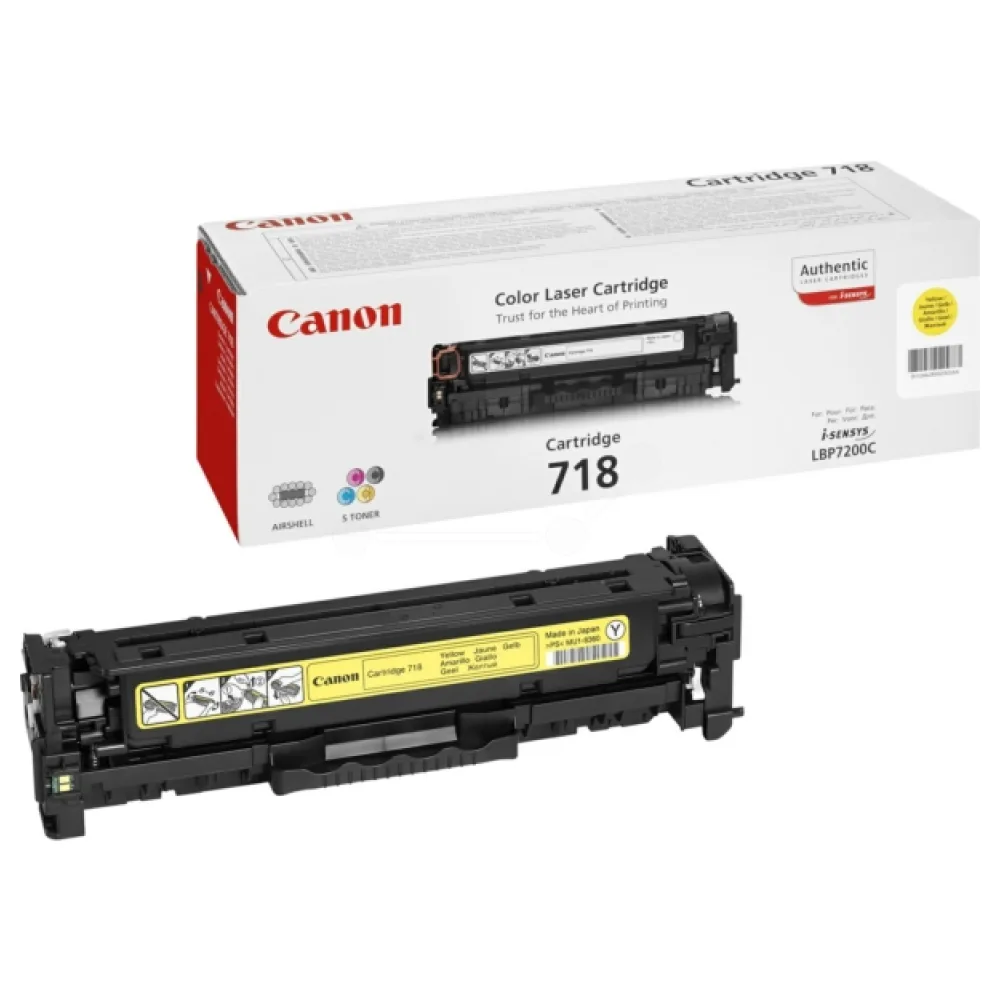 Original Canon 2659B002 / 718Y Toner gelb
