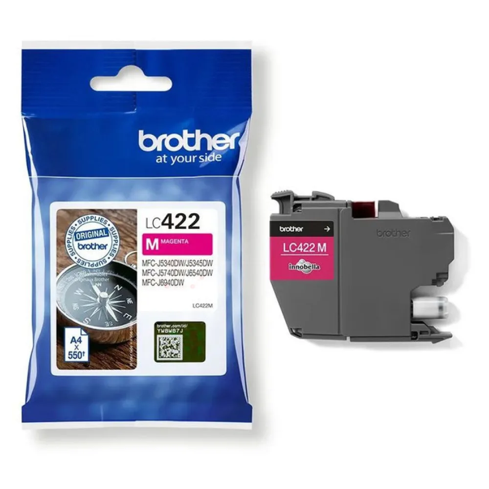 Original Brother LC422M Tintenpatrone magenta