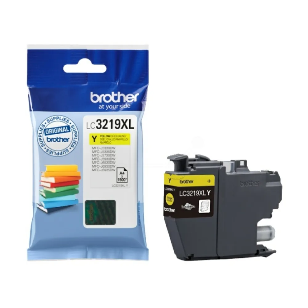 Original Brother LC3219XLY Tintenpatrone gelb