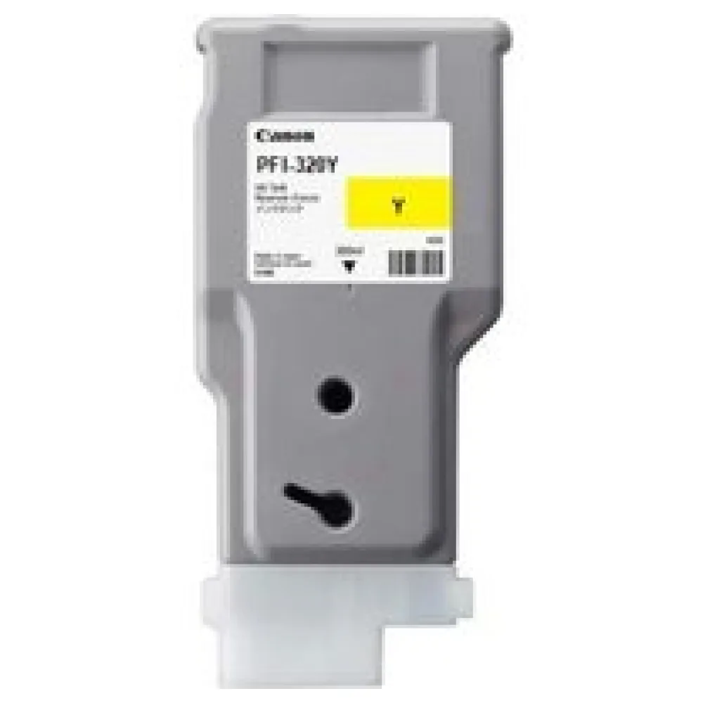 Original Canon 2893C001 / PFI320Y Tintenpatrone gelb – Bild 2