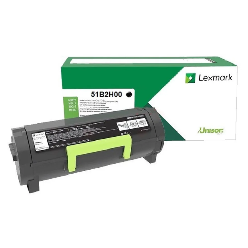 Original Lexmark 51B2H00 Toner schwarz