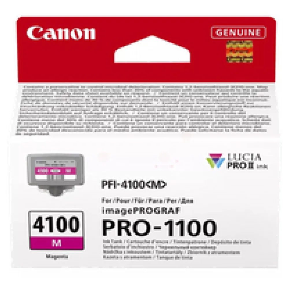 Original Canon 6779C001 / PFI-4100M Tintenpatrone magenta – Bild 2