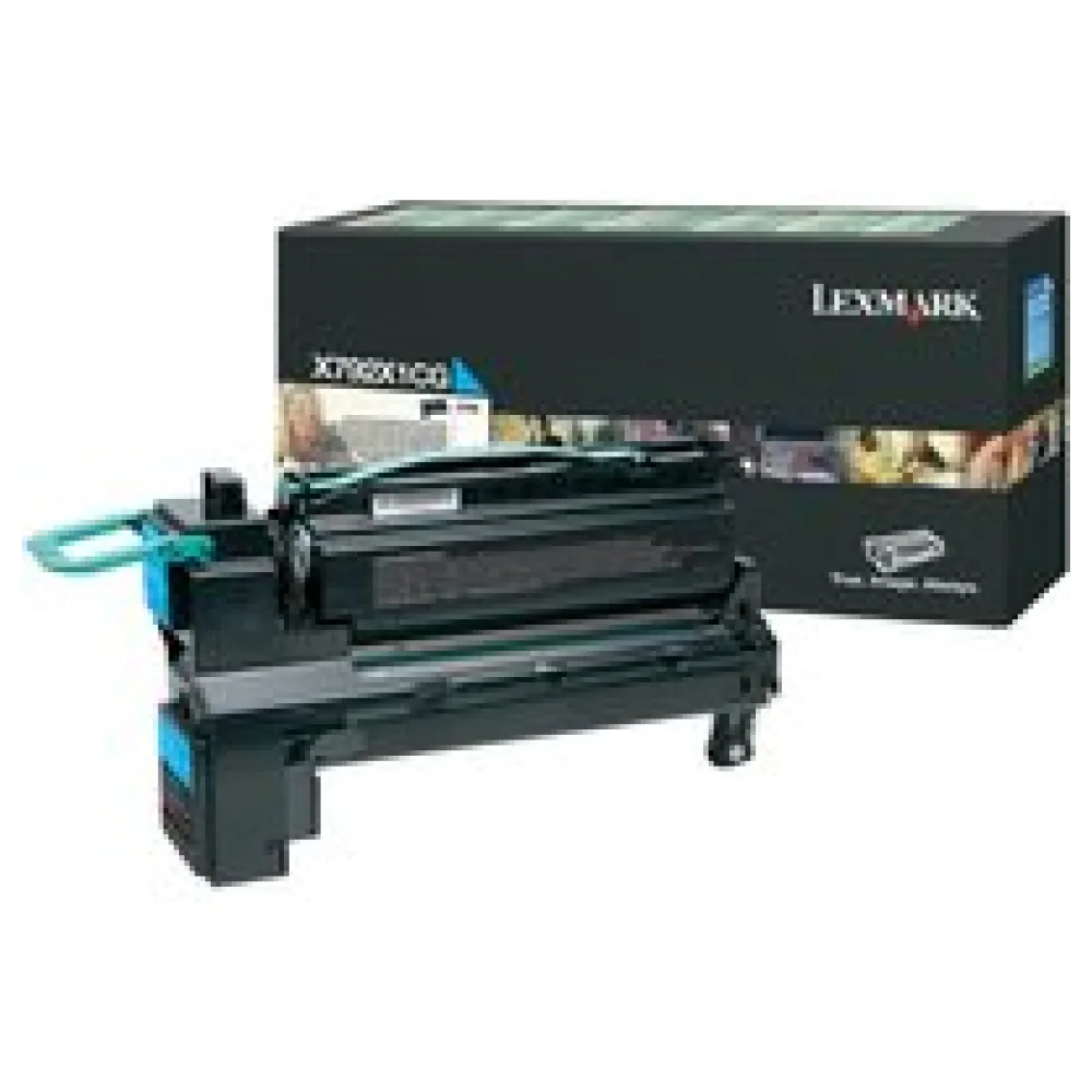 Original Lexmark X792X1CG Toner cyan – Bild 2