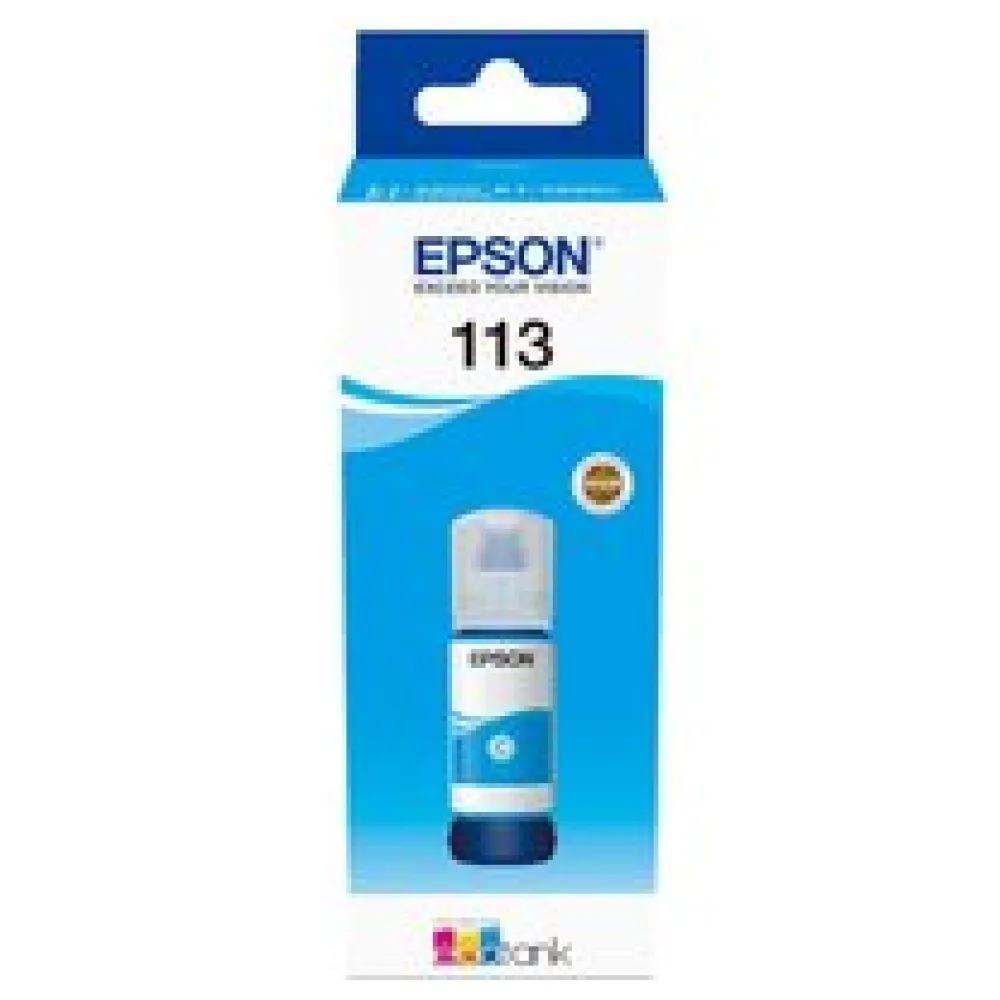 Original Epson C13T06B240 / 113 Tintenflasche cyan – Bild 2