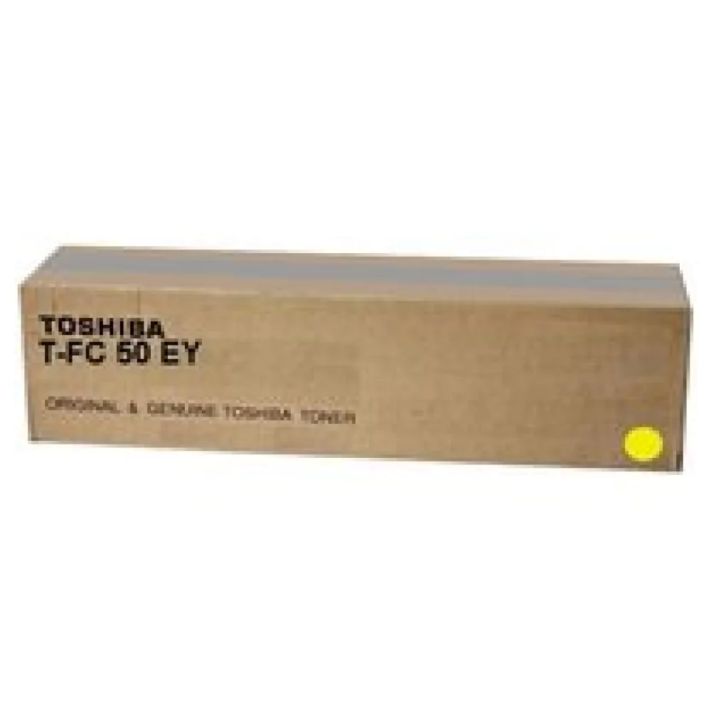 Original Toshiba 6AJ00000111 / TFC50EY Toner gelb – Bild 2