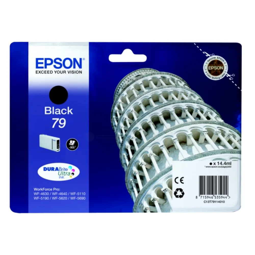 Original Epson C13T79114010 / 79 Tintenpatrone schwarz