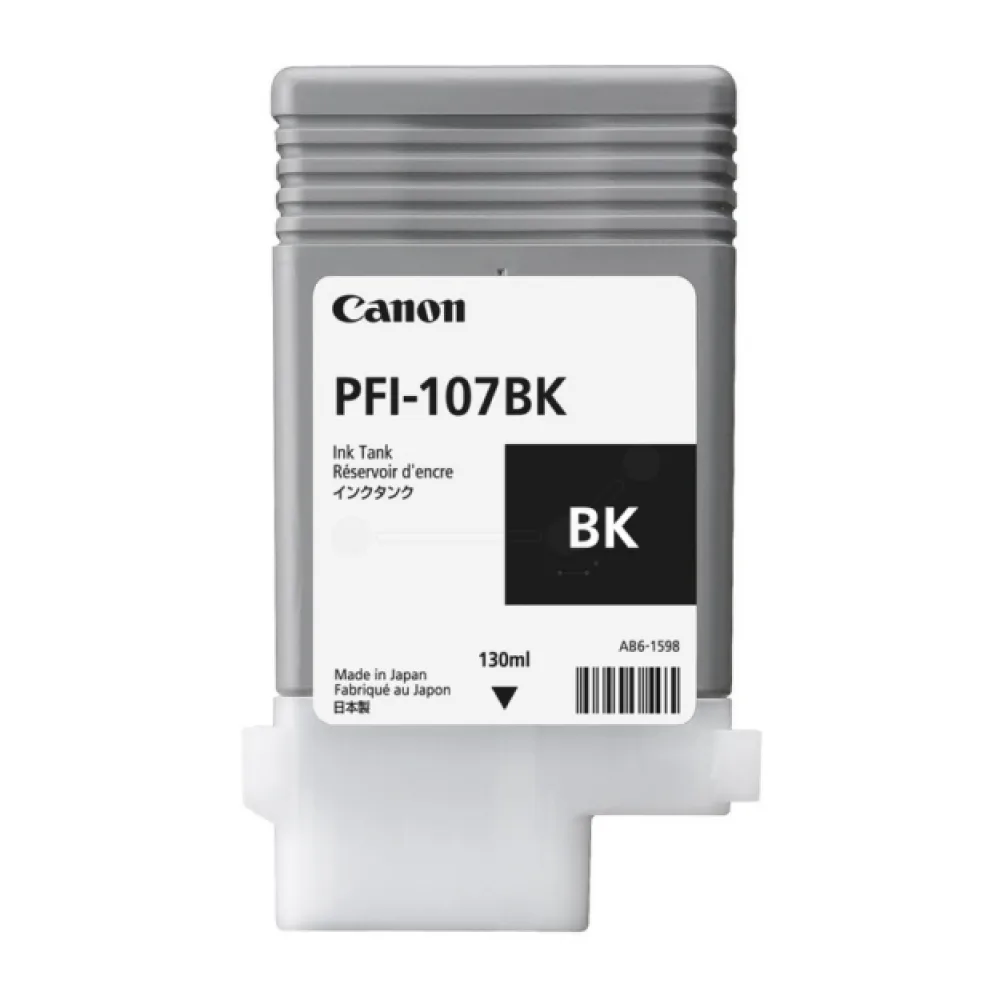 Original Canon 6705B001 / PFI107BK Tintenpatrone schwarz
