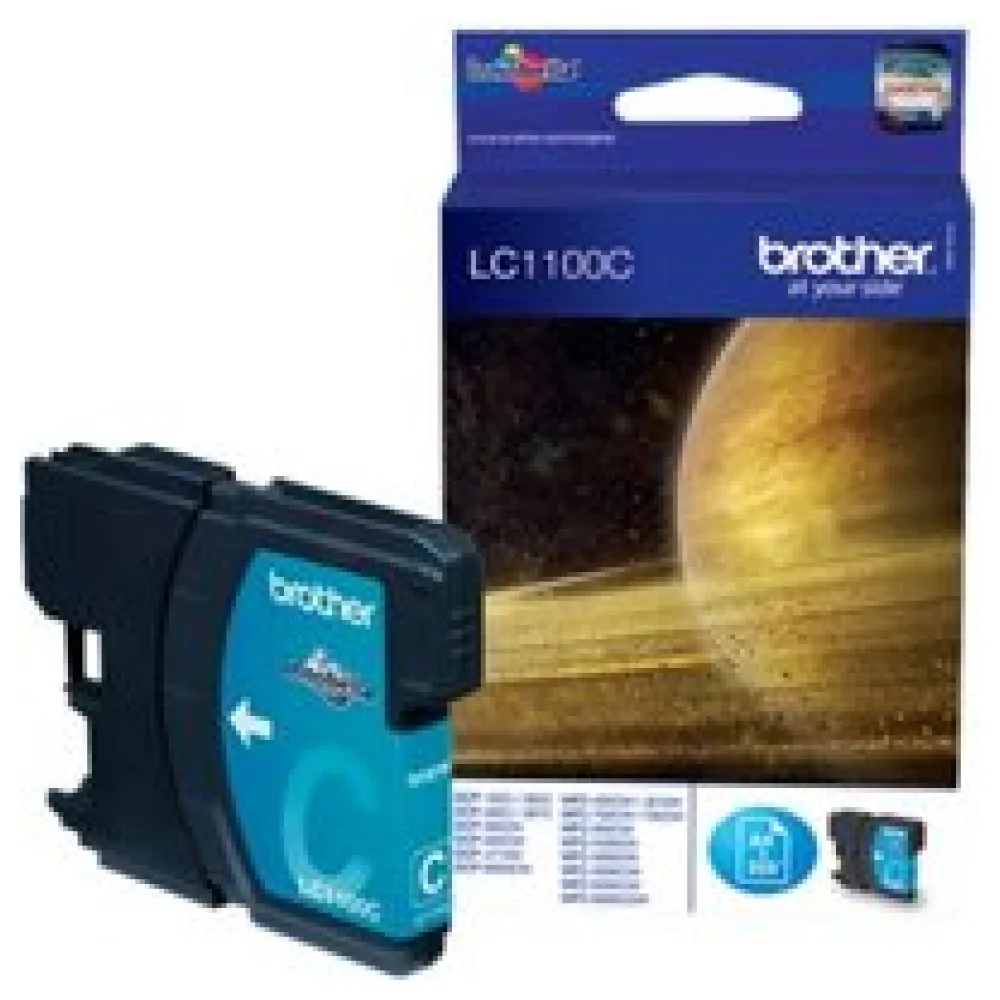 Original Brother LC1100C Tintenpatrone cyan – Bild 2