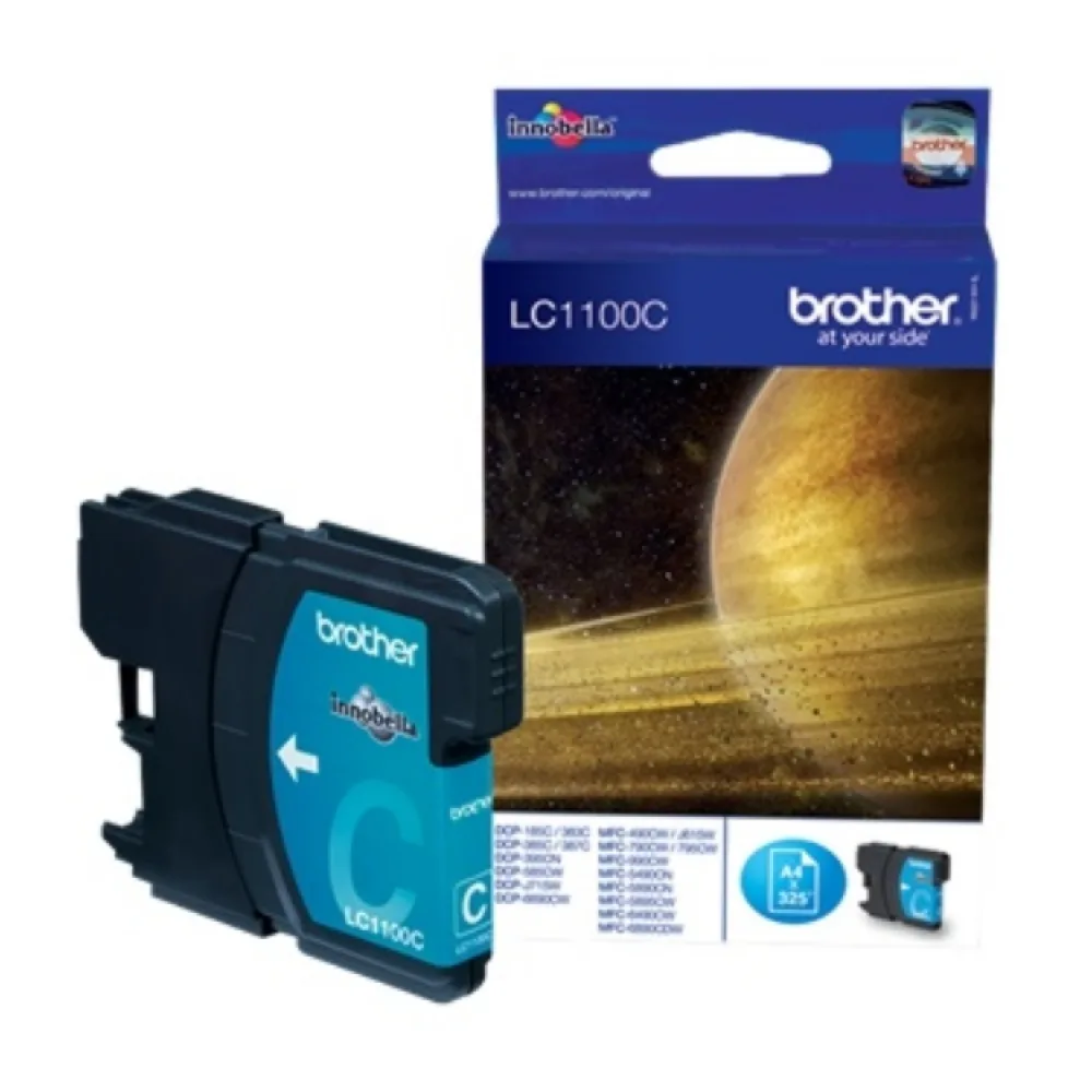 Original Brother LC1100C Tintenpatrone cyan
