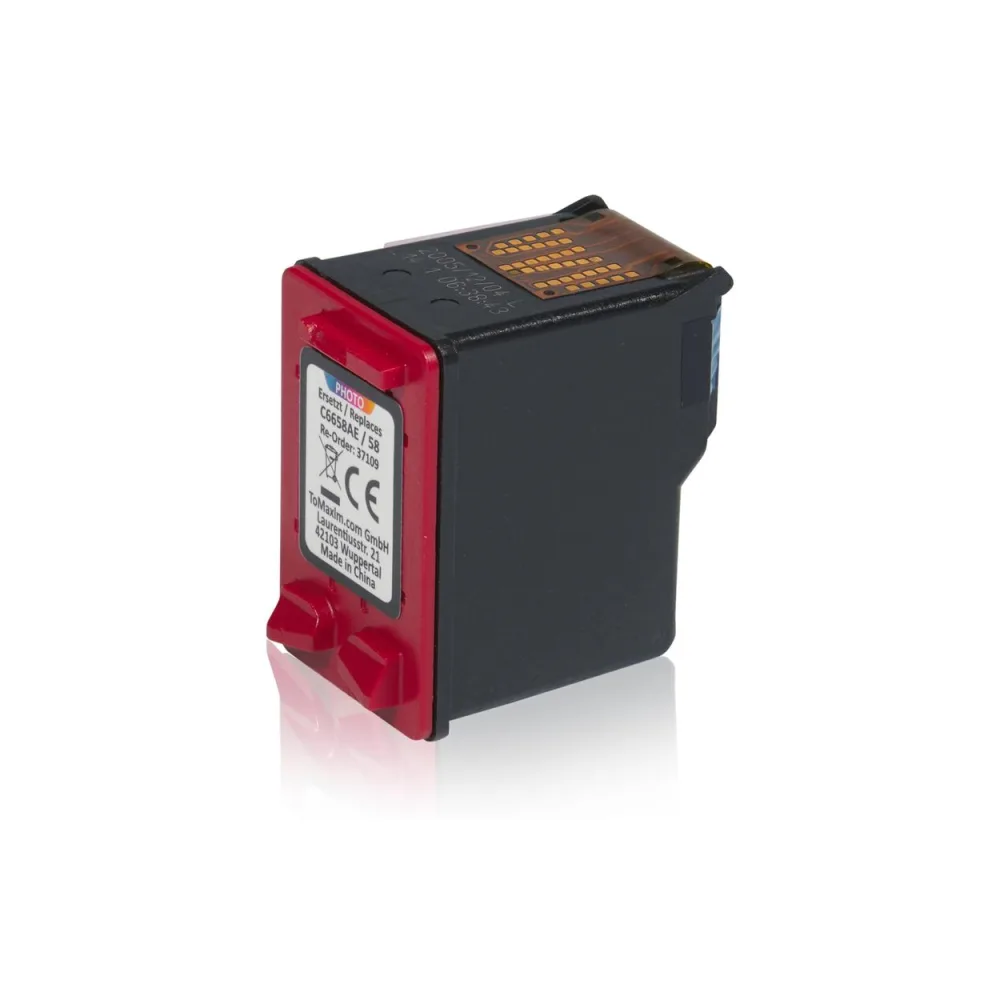 Kompatibel zu HP C6658AE / Nr 58 Tintenpatrone Foto