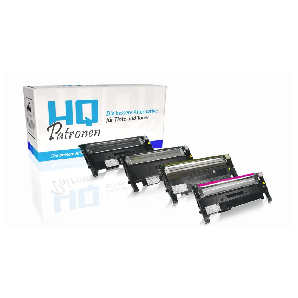 Multipack kompatibel zu HP W2070A / 117A XL enthält 4x Tonerkartusche