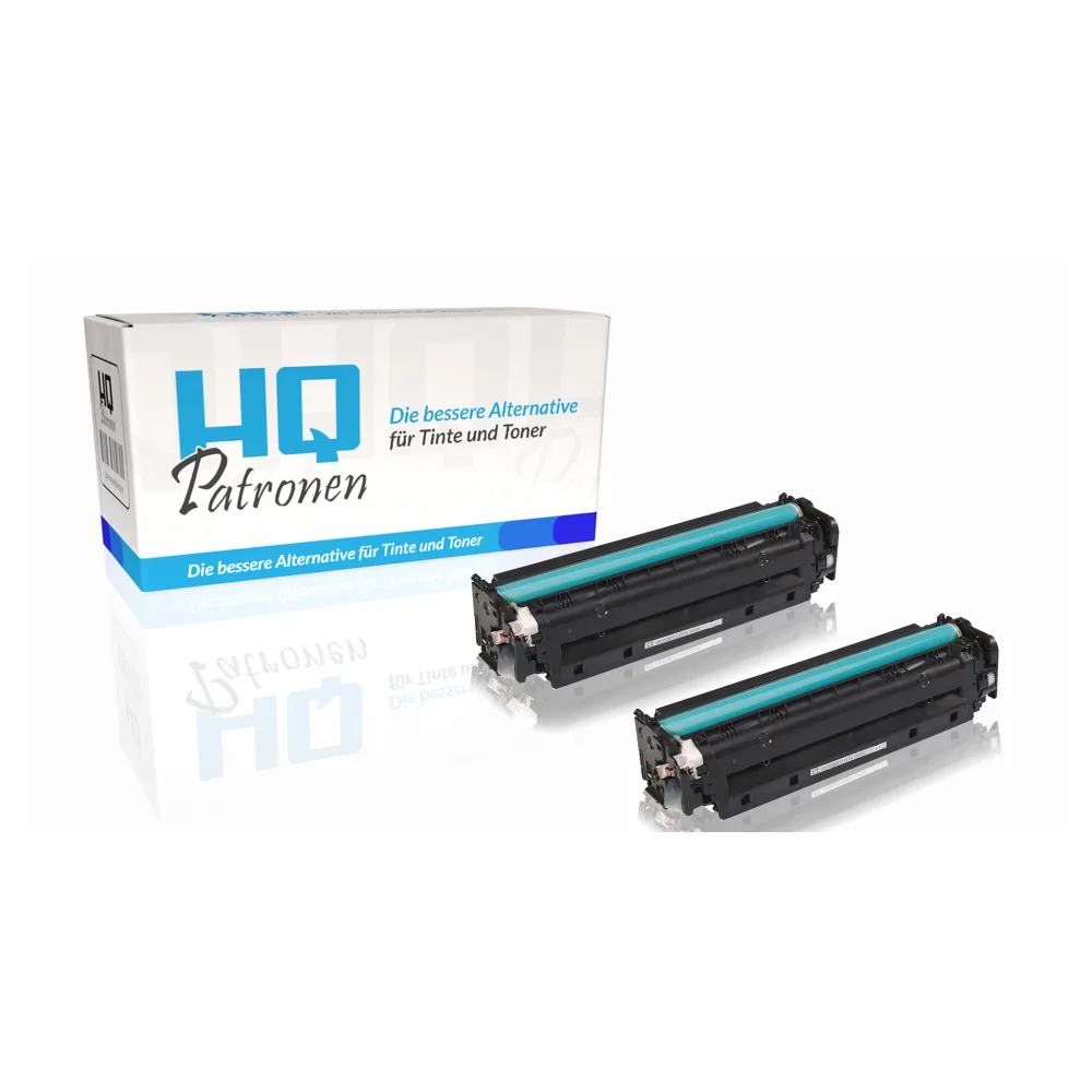 Sparset kompatibel zu HP CE 410 XD / 305X enthält 2x Tonerkartusche