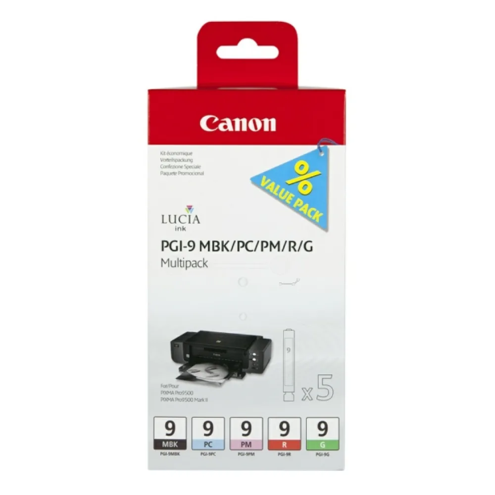 Original Canon 1033B013 / PGI9 Tintenpatrone Multipack