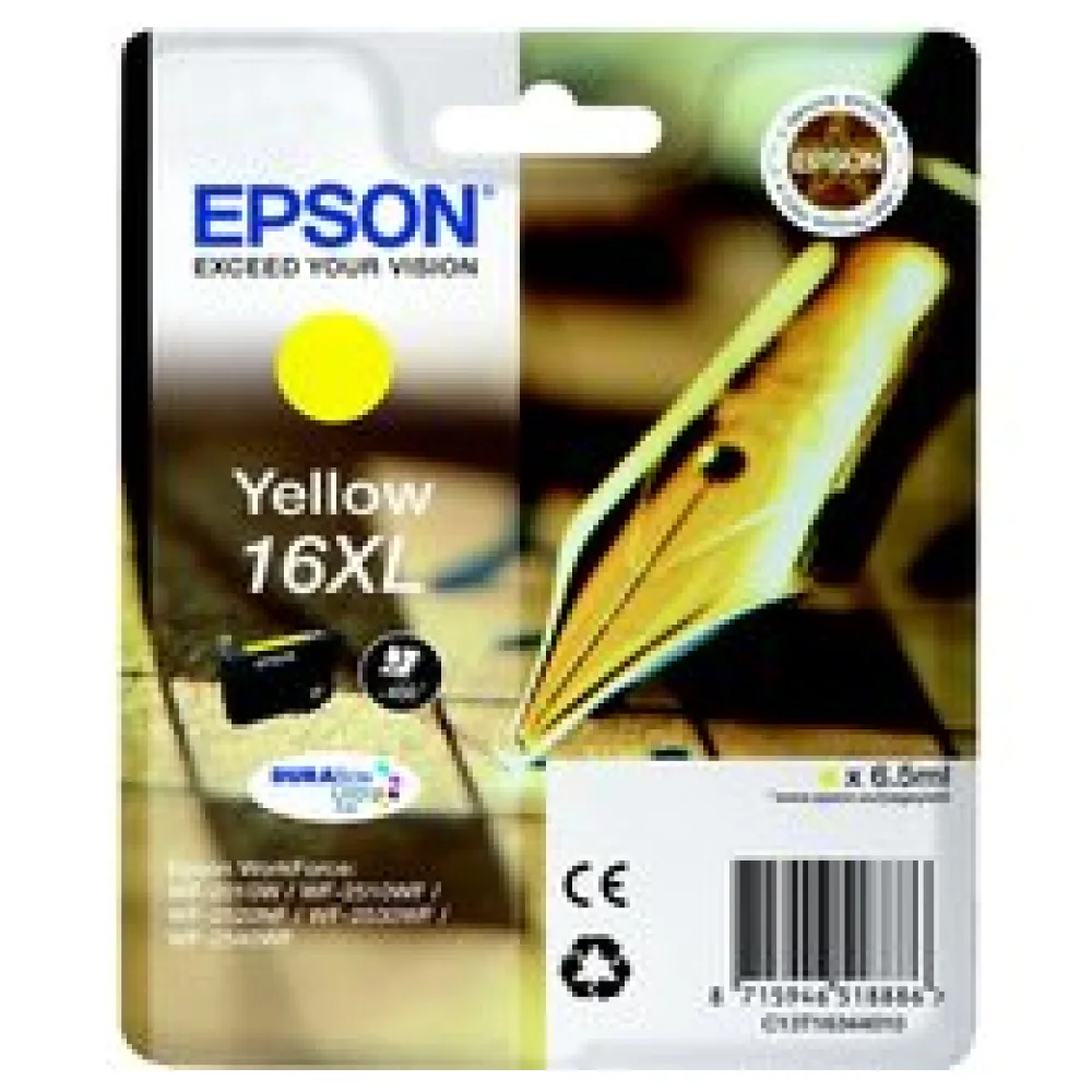 Original Epson C13T16344012 / 16XL Tintenpatrone gelb – Bild 2