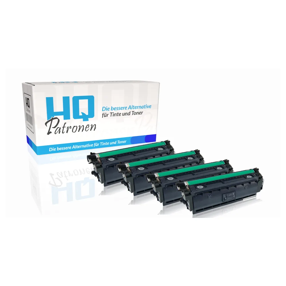 Multipack kompatibel zu HP CF360X / 508X enthält 4x Tonerkartusche