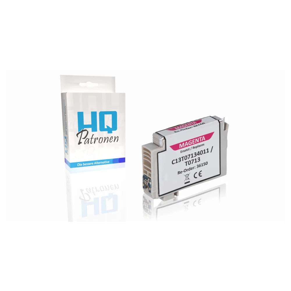 Kompatibel zu Epson C13T07134011 / T0713 Tintenpatrone, magenta