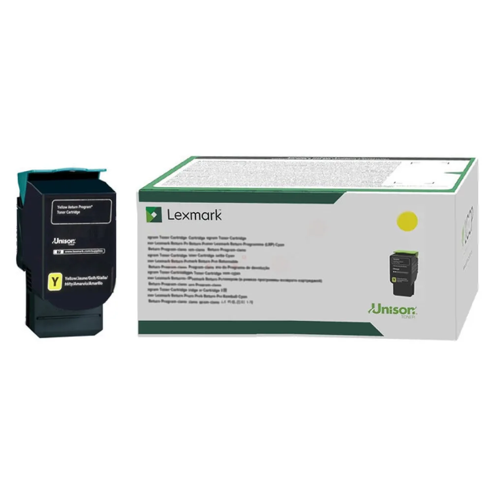 Original Lexmark 24B7180 Toner gelb