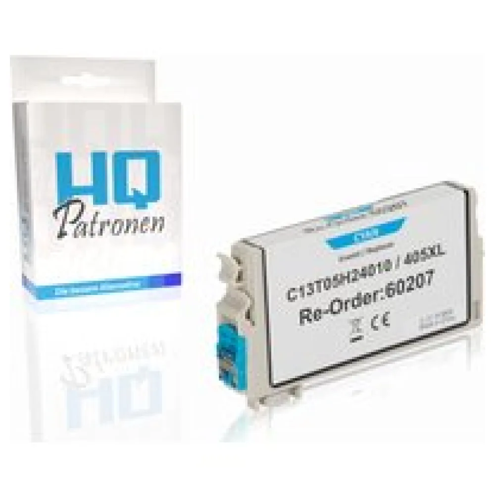 Kompatibel zu Epson C13T05G24010 / 405 Tintenpatrone, cyan – Bild 2