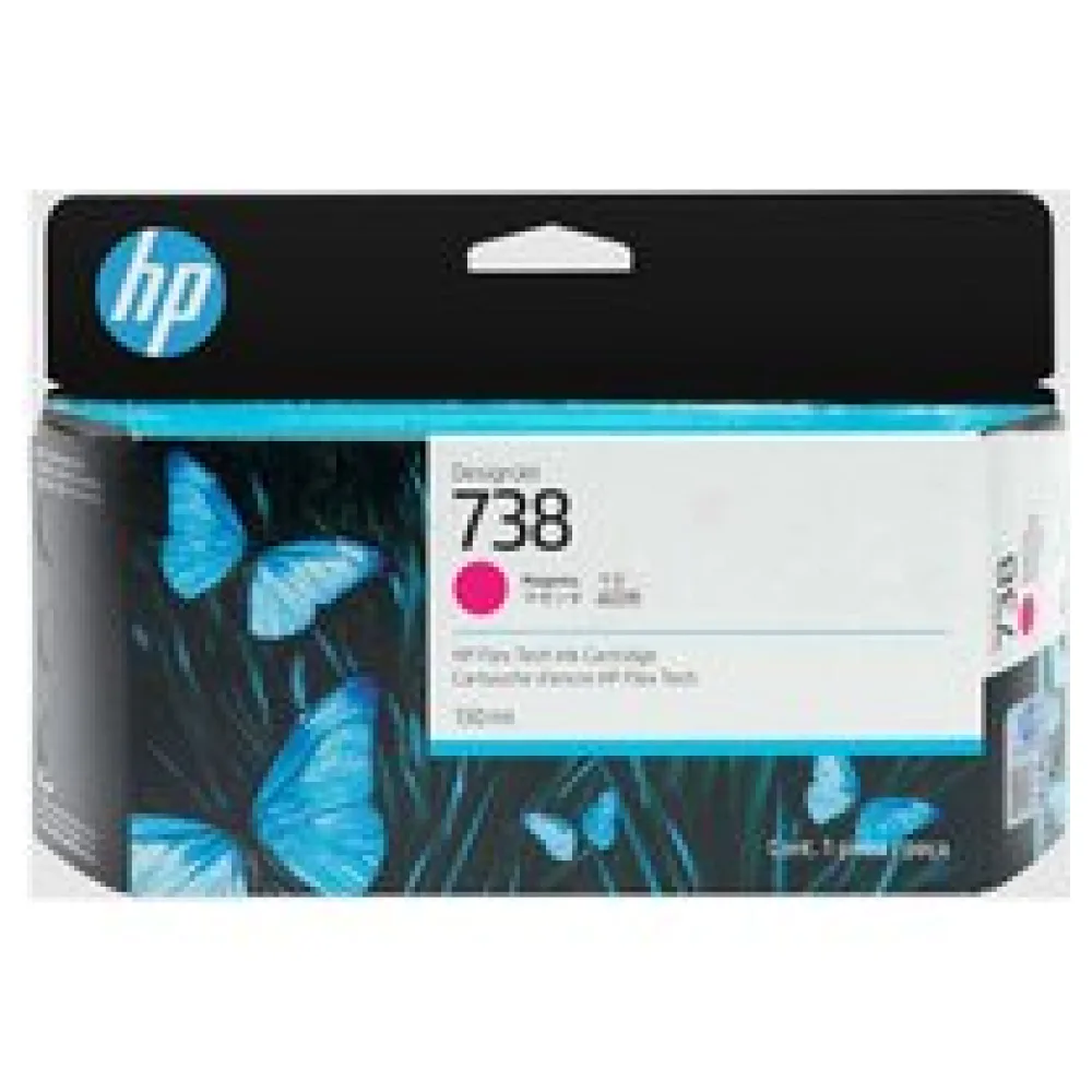 Original HP 498N6A / 738 Tintenpatrone magenta – Bild 2