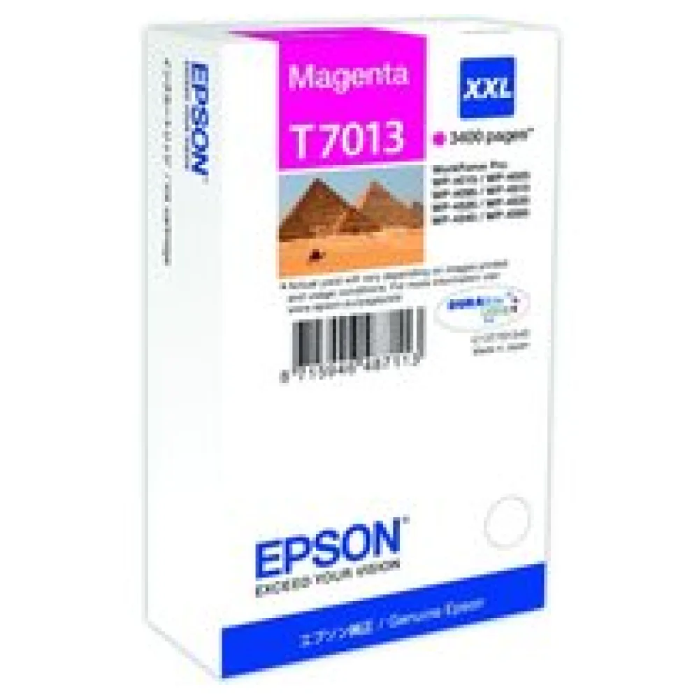 Original Epson C13T70134010 / T7013 Tintenpatrone magenta – Bild 2