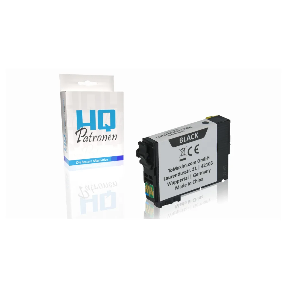 Kompatibel zu Epson C13T02W14010 / 502XL Tintenpatrone, schwarz