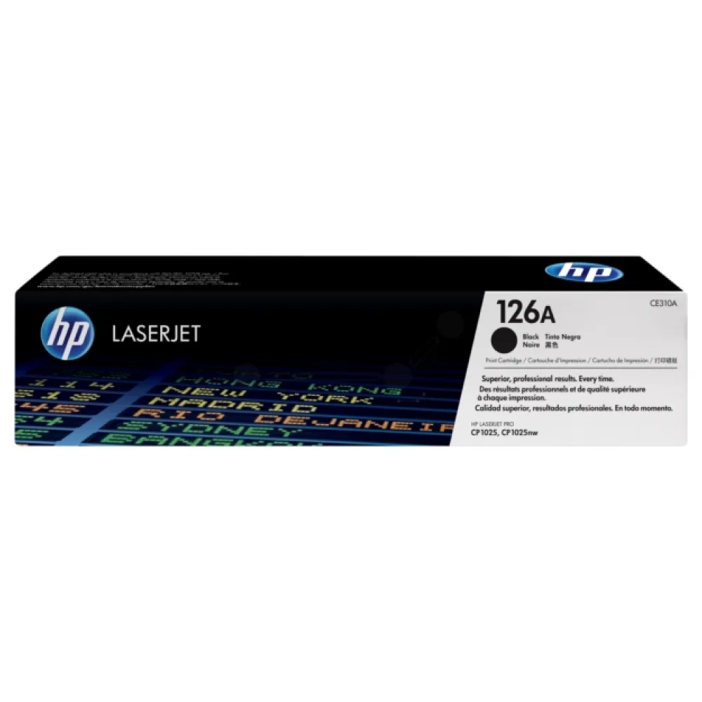 Original HP CE310A / 126A Toner schwarz