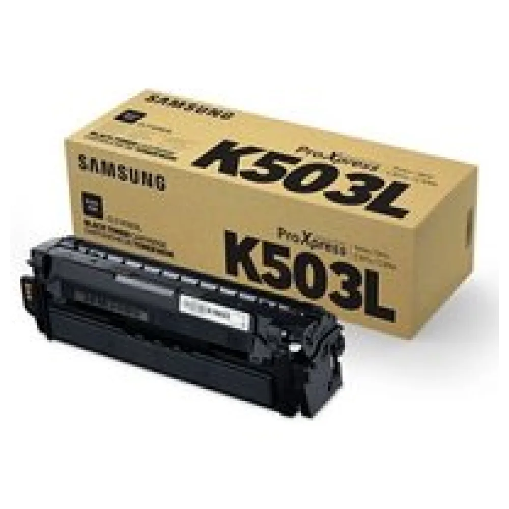 Original Samsung / HP SU147A / CLTK503L Toner schwarz – Bild 2