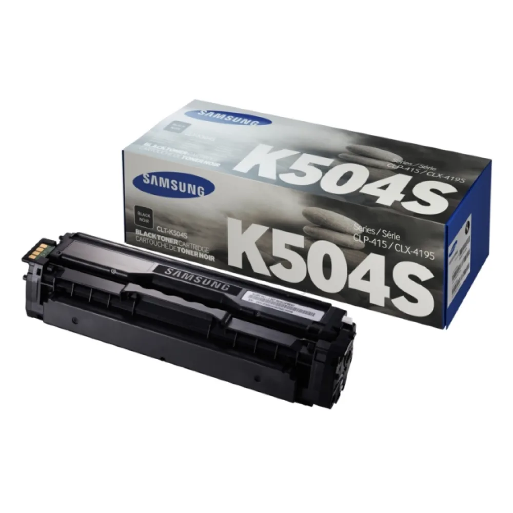 Original Samsung / HP SU158A / CLTK504S Toner schwarz