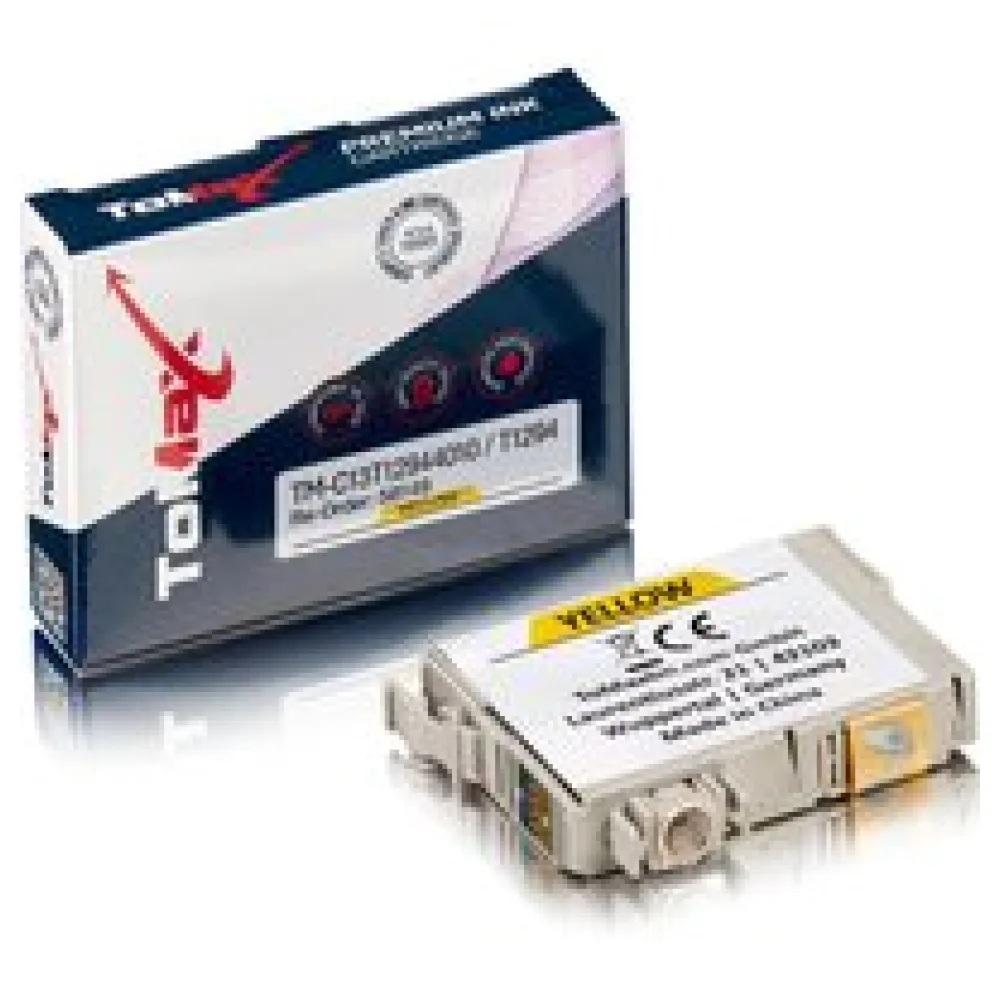 ToMax Premium ersetzt Epson C13T12944010 / T1294 Tintenpatrone, gelb – Bild 2