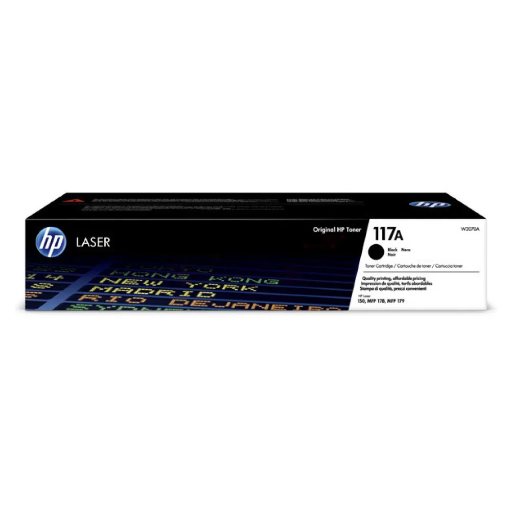 Original HP W2070A / 117A Toner schwarz