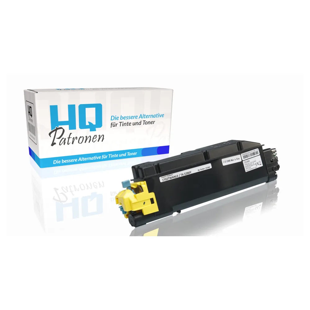 Kompatibel zu Kyocera 1T02TWANL0 / TK-5280Y Tonerkartusche, gelb